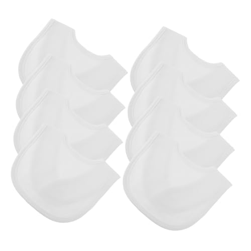 Bavoirs bébé coton absorbants Levemolo lot de 8 pour repas et poussée dentaire