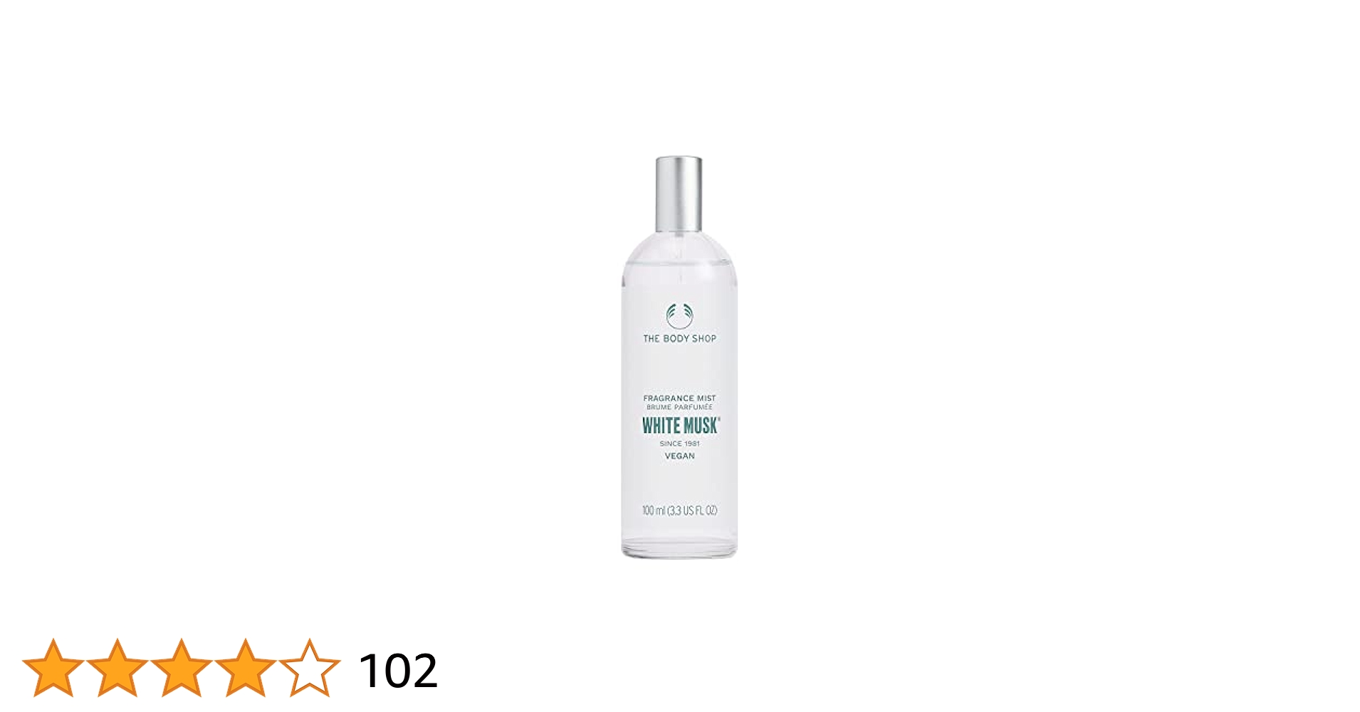 THE BODY SHOP ホワイトムスク ボディミスト　100ml ザ・ボディショップ ホワイトムスク フレグランスミスト 100ml