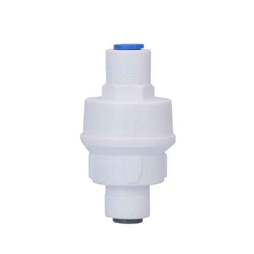 Conector rápido de agua ósmosis inversa for tubo 1/4' diámetro exterior, regulador, válvula reductora presión, eliminador martillo, unión hermética, accesorio tubería PE