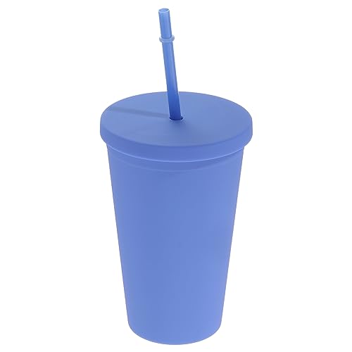 Uxcell Acrylic Tumbler with Lid and Straw
