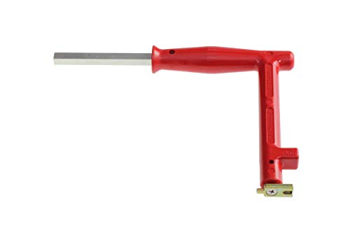 Roto TS8323 Herramienta de Ajuste Original para Pasador de cojinete y Mango de Montaje, Plateado, Rojo