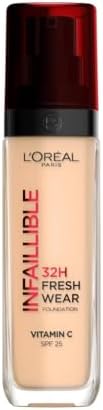 L'Oréal Paris Infaillible Liquid Foundation 32h Fresh Wear, For A...