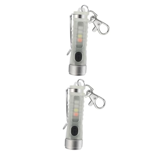 Mini led rechargeable portable en lot de 2 pour camping étanche