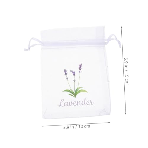 20 Bolsitas de Lavanda con Cordon para Organza miniatura 2