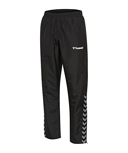 Hummel Herren Pant Hmlauthentic MICRO PANT, Black/White, S, 205377-2114-S