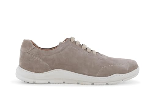 Melluso Baskets en Daim Gris Tourterelle u56051q : Chaussures Confortables