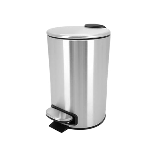 Lixeira Inox 12 Litros Com Balde Removível - Mimo Style