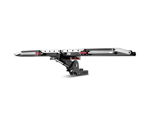 RYFA RapidRack Hitch Mount Platform Bike Rack - Fits 2' Receiver - for Sedans, Hatchbacks, MUVS, SUVS, and Passenger Vehicles. Payload: Up to 50lbs Per Tray (1 Bike)