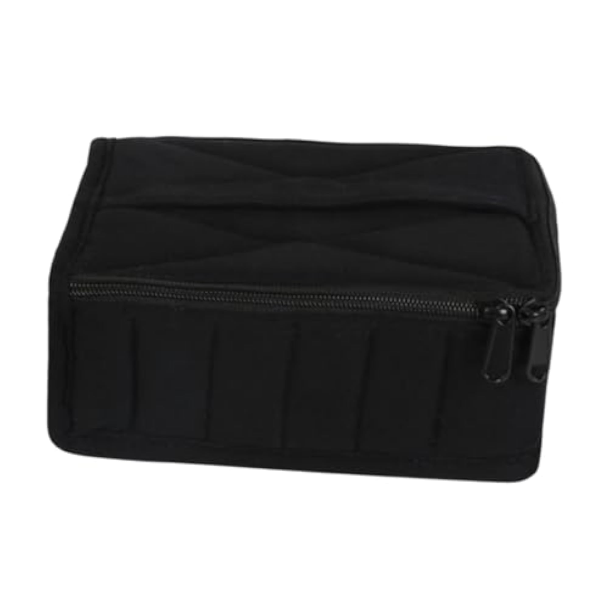 Essential Oil Case Dustproof Organizer Bag 30 Grids, Black