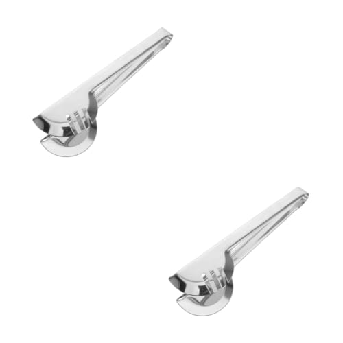 Healifty NUVO Edelstahl Küchenzange 2er-Set