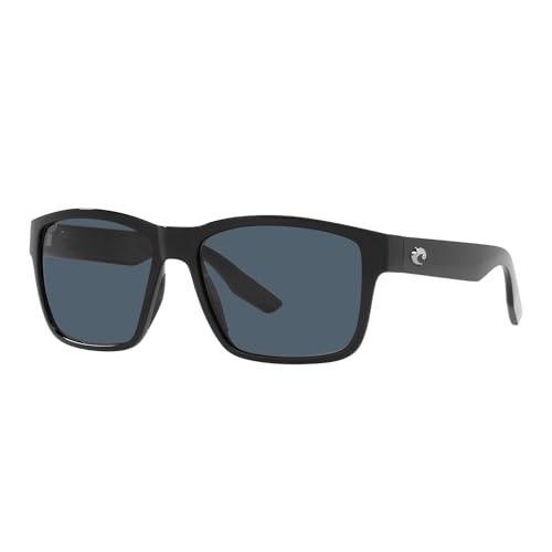 Image of Costa Del Mar Sunglasses For Men - Paunch Mens Polarized Sunglasses 580P 57 | Polarized Fishing Glasses with UV Protection - Costa Sunglasses for Boating, Beach & Driving - 580P, 57