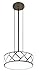 AFX HVNP13LAJUDSN Haven Pendant, Satin Nickel