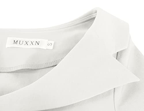 Image of MUXXN Women's Classic Vintage Sweetheart Neckline Cocktail Prom Tea Dress