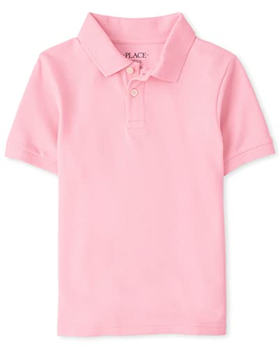 Image of The Children's Place Boys' Uniform Short Sleeve Pique Polo