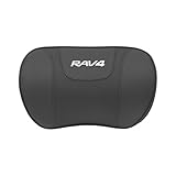 RAV4 適用 首クッション 車 通気性 ネックリラックス RAV4 ラブフォー PHEV XA 50系 30系 対応 高反発スポンジ 頸椎サポート人間工学設計 ヘッドレスト 取付簡単 調節可能 お手入れ簡単 PUレザー 長時間運転の方に 首こり対策(首クッション1個,RAV4 適用