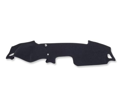 Alfombrilla para salpicadero LHD protectora negra antideslumbrante de coche