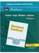 Language and Sentence Skills Practice: Fourth Course (Holt Traditions) 1st Edition