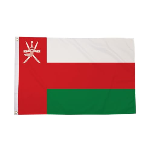 Bandera de Omán grande Flagtex resistente al viento para evitar el desgaste exterior 1