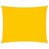 SKM Sonnensegel Ox-Gewebe Rechteckig 2,5x4,5 m Gelb,Heim & Garten,Rasen & Garten,Garten & Balkon,Sonnenschirme & Sonnenschutze,Gelb,1.99 kg,135593