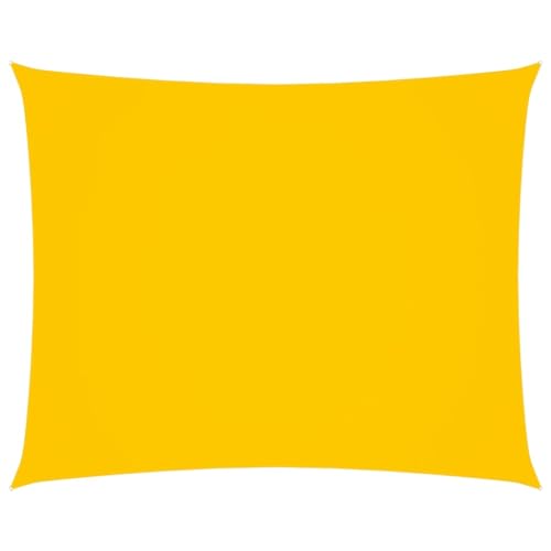 SKM Sonnensegel Ox-Gewebe Rechteckig 2,5x4,5 m Gelb,Heim & Garten,Rasen & Garten,Garten & Balkon,Sonnenschirme & Sonnenschutze,Gelb,1.99 kg,135593