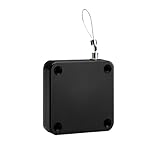 NATTCO Automatic Door Closer Automatic Sensor Door Closers Automatic Self Close with Steel Wire String Heavy Duty Door Closing Tool Residential (Color : High Version Black), HUIM SHSE3 STORE-1