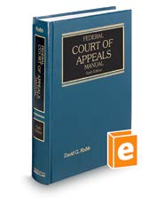 Hardcover Federal Court of Appeals Manual, 6th Book