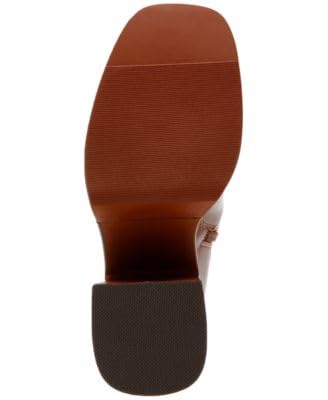 Wild Pair Womens Stellaa Platforms Mid-Calf Mid-Calf Boots Tan 8.5 Medium (B,M)4