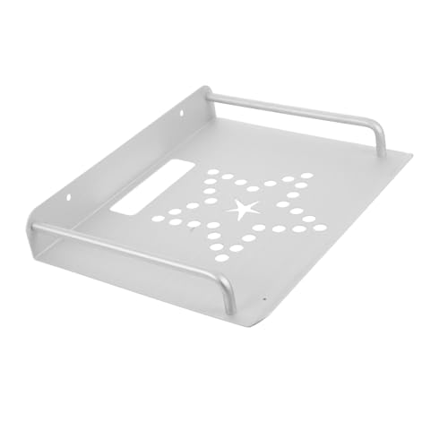 ELAYARD Supporto da Parete per Videoproiettore in Lega di Alluminio Montaggio Senza Attrezzi Design Compatto e Funzionale per Router e Box Tv in Sala Riunioni