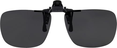Image of Success Eyewear Clip On Sunglasses Flip Up Polarized Sunglasses Clip onto Eyeglasses Over Prescription Glasses Case Included