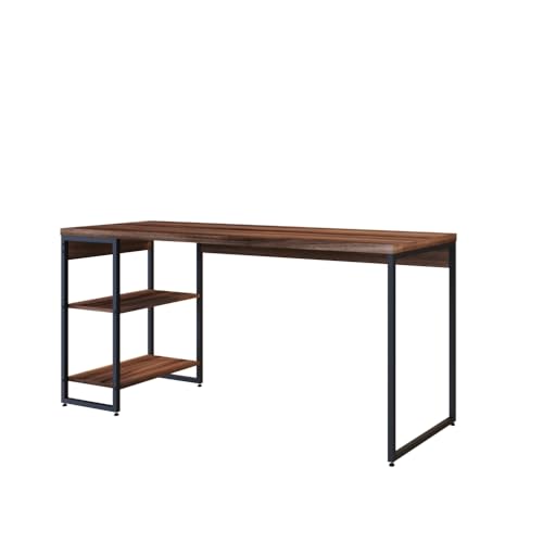 Escrivaninha com Estante Baixa 2 Prateleiras 1,50m Dynamica