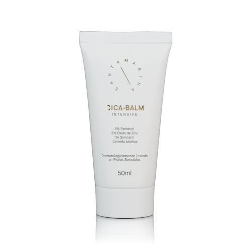 Santamarina Cosmetics Bálsamo Reparador Intensivo Multiusos CICA BALM - Calma y Repara - Crema Corporal Reduce la Aparición de Costras y Acelera la Cicatricación - Apto Niños y Adultos - 50 ml
