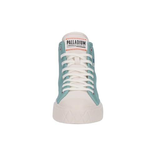 Image of Palladium Unisex Palla Ace Mid Organic Canvas Lace Up Sneaker