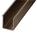 C.R. LAURENCE S1F7200RBEXT CRL Oil Rubbed Bronze 72" Snap-In Filler Insert for Shower Door Header