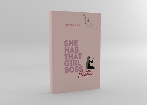 Image of KAANUKA A5 Notebook, 172 Pages, 80 GSM, Ruled, Themed Journals, Diary for Girls and Women, Notebook For Home, Office And Personal Diary With Trackers, Best For Gifting