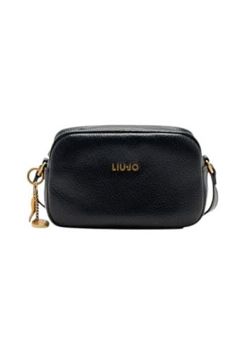 Sac à Épaule Liu Jo Tamila ECS Noir : Accessoire Parfait pour vos Sorties Resto et Soirées
