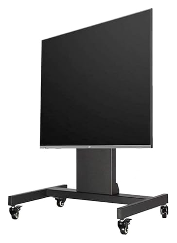 Soporte móvil para TV con ruedas y ajuste vertical miniatura 2