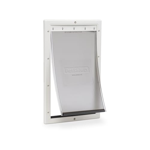 PetSafe Plastic Pet Door - Easy Install for Wood, PVC Metal...