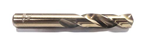 Topline No. 7 Stub Length M42 Cobalt Drill Bit 135-deg Split Point 4pcs
