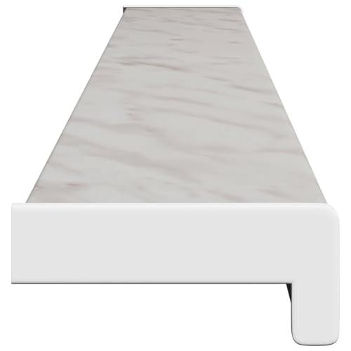 Alféizar de ventana texturizado de PVC resistente de 160 cm de largo 6