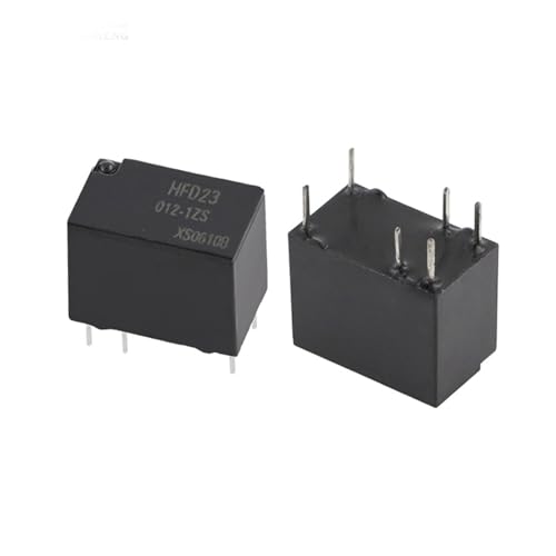 Relais 12V HFD23 1A 6 broches pour circuit imprimé