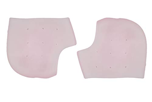 Pro 11 WELLBEING - Manicotti per tallone in silicone per proteggere le caviglie dallo sfregamento, 3 colori (rosa)