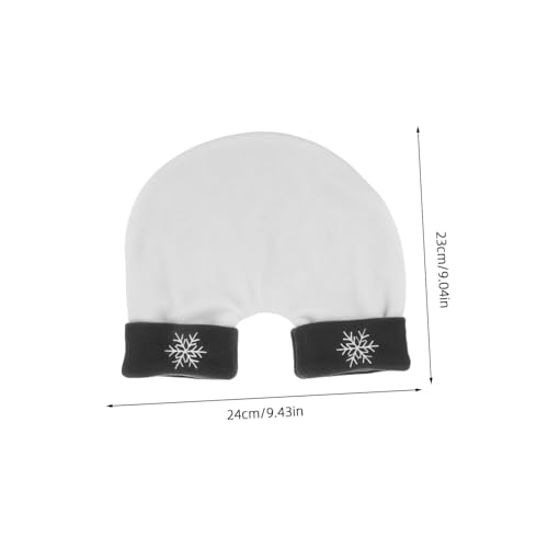 Guantes de invierno con mitones románticos acolchados y forro interior 2