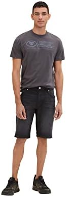 TOM TAILOR Bermudas Jeans Pantalones Cortos para Hombre