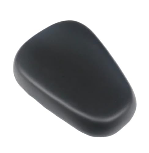 Cojín de asiento para pasajero de motocicleta universal acolchado negro de espuma