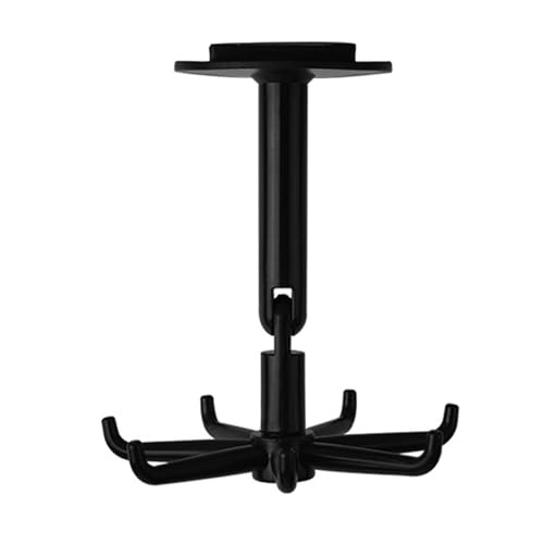 多機能 360 度回転吊りフックキッチンオーガナイザー 7 爪スイベル浴室寝室やオフィス用