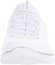 Skechers Sport Women's Women's Cool Classic Sneaker, WSL=White/Silver, 11 | Image 5