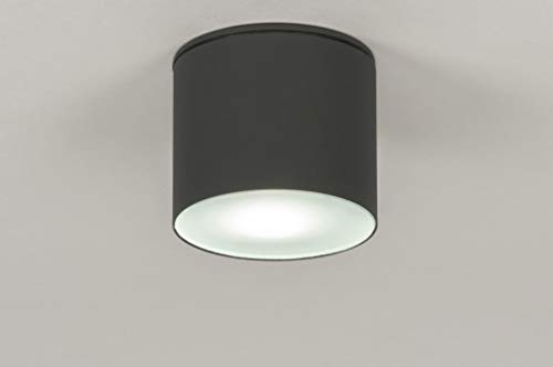 Preisvergleich Produktbild Lumidora Deckenleuchte Modern Aluminium Anthrazit