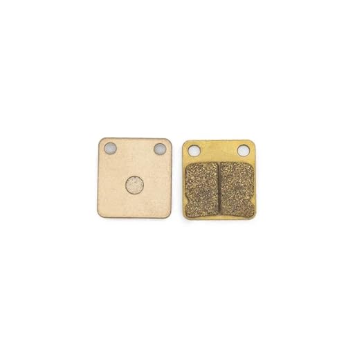 Plaquettes de frein arrière en acier couleur or pour moto 50cc-160cc et pit bike