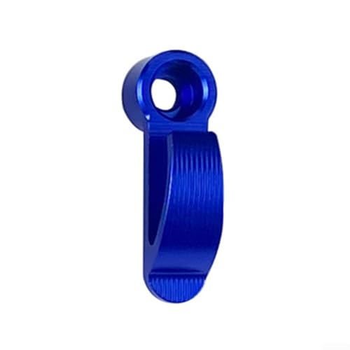 Crochet en alliage d'aluminium pour sac de bagages de moto avec excellente soudure et galvanoplastie, s'adapte à la plupart des motos et véhicules électriques (bleu)