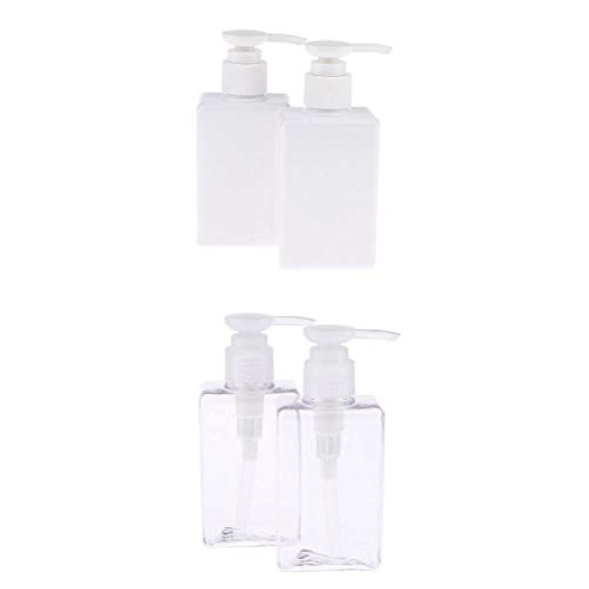 4X 150mL Empty ABSPump Bottle for Lotion and Skincare